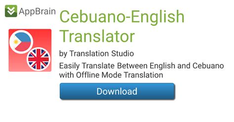 Free translator from Cebuano to English .
